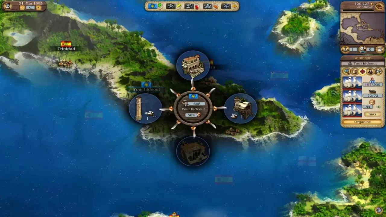 Купить Port Royale 3: Dawn of Pirates на ПК со скидкой – ключи игр дёшево в  интернет-магазине Rushbe