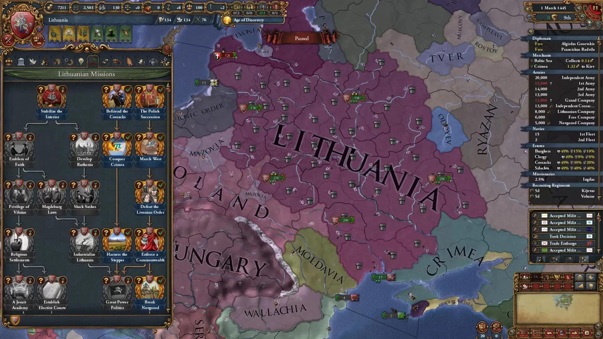 Купить Europa Universalis IV: Lions of the North на ПК со скидкой – ключи  игр дёшево в интернет-магазине Rushbe