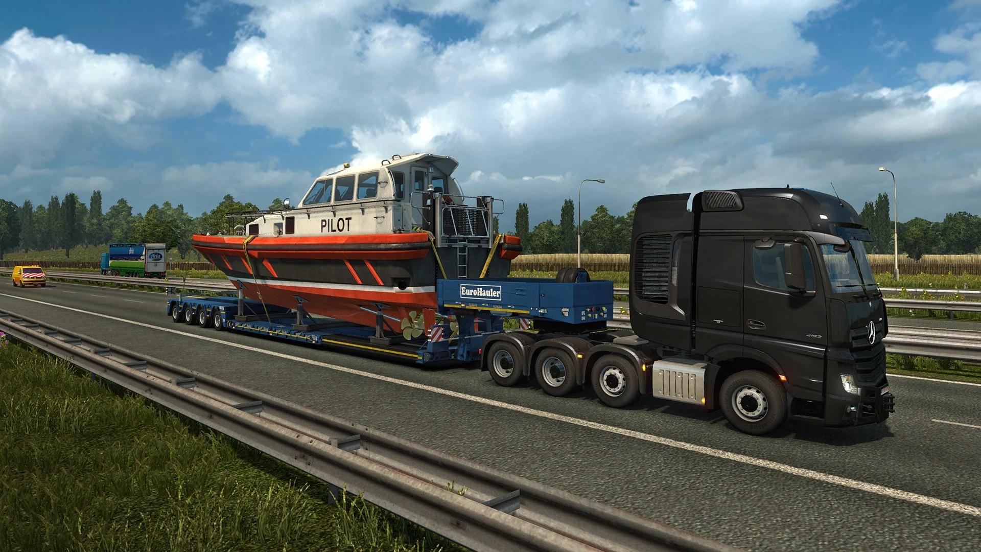 Купить Euro Truck Simulator 2 - Special Transport на ПК со скидкой – ключи  игр дёшево в интернет-магазине Rushbe