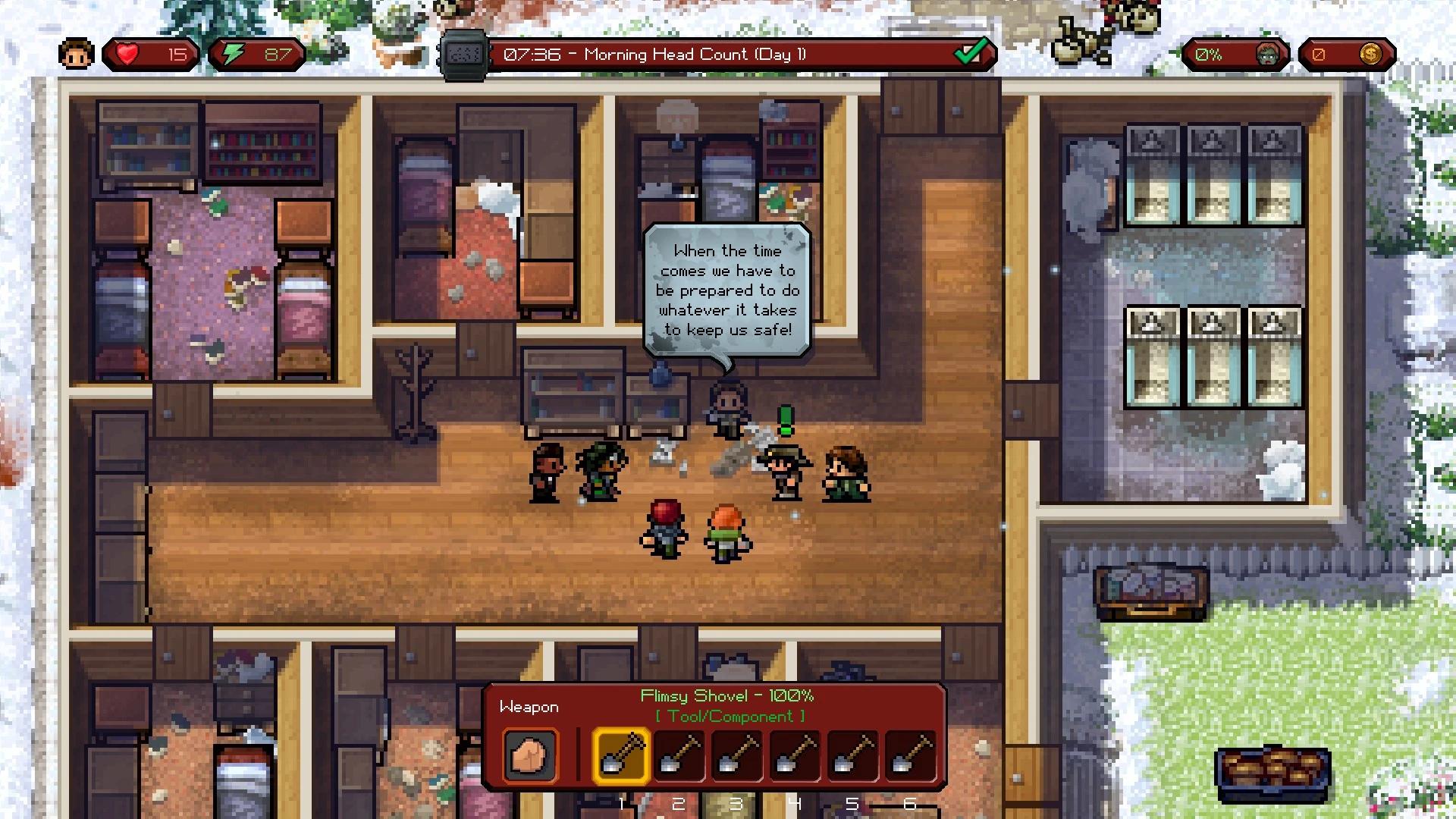 Купить The Escapists: The Walking Dead на ПК со скидкой – ключи игр дёшево  в интернет-магазине Rushbe