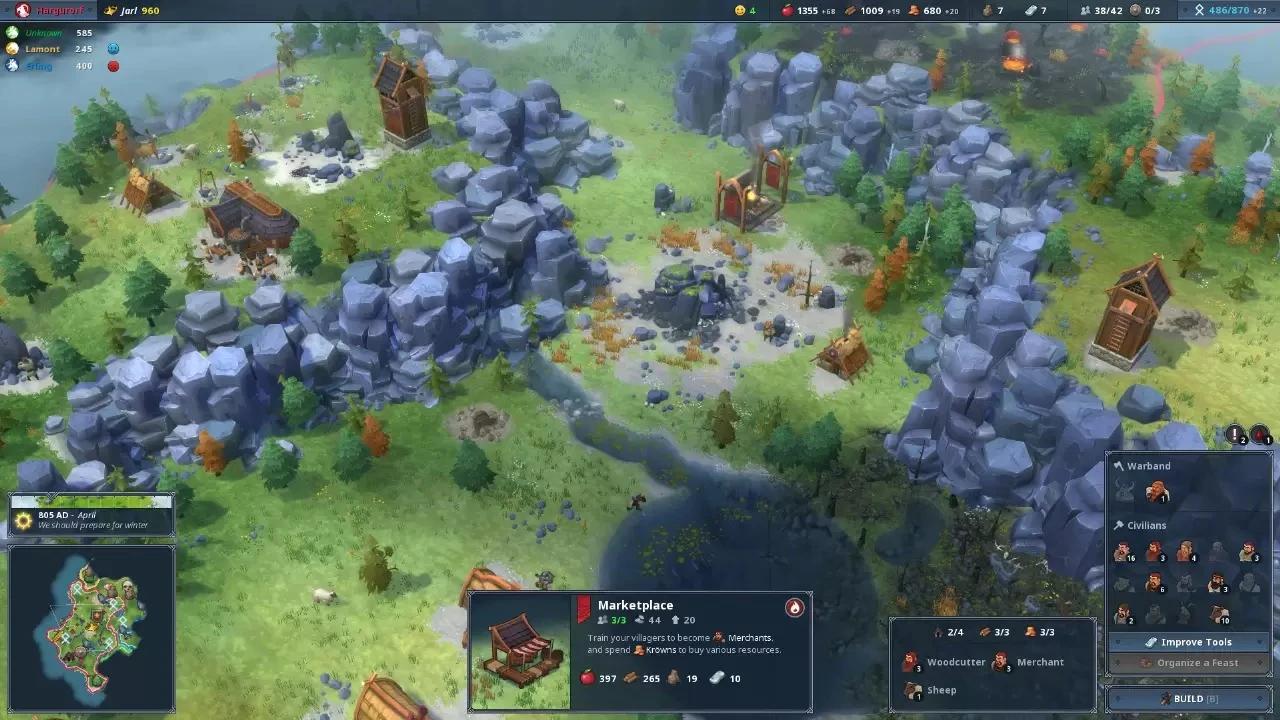 Купить Northgard на ПК со скидкой – ключи игр дёшево в интернет-магазине  Rushbe