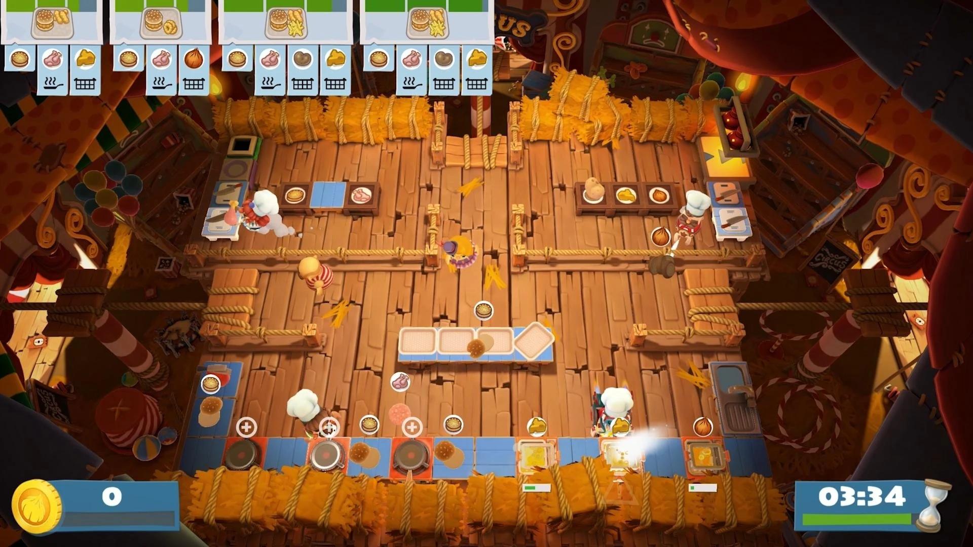 Купить Overcooked! 2 - Carnival of Chaos на ПК со скидкой – ключи игр  дёшево в интернет-магазине Rushbe