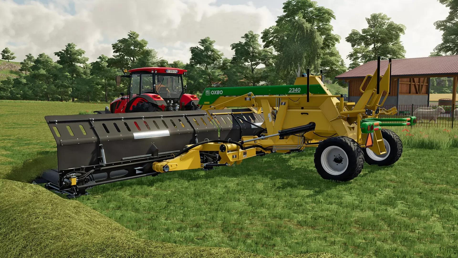 Купить Farming Simulator 22 - OXBO Pack на ПК со скидкой – ключи игр дёшево  в интернет-магазине Rushbe