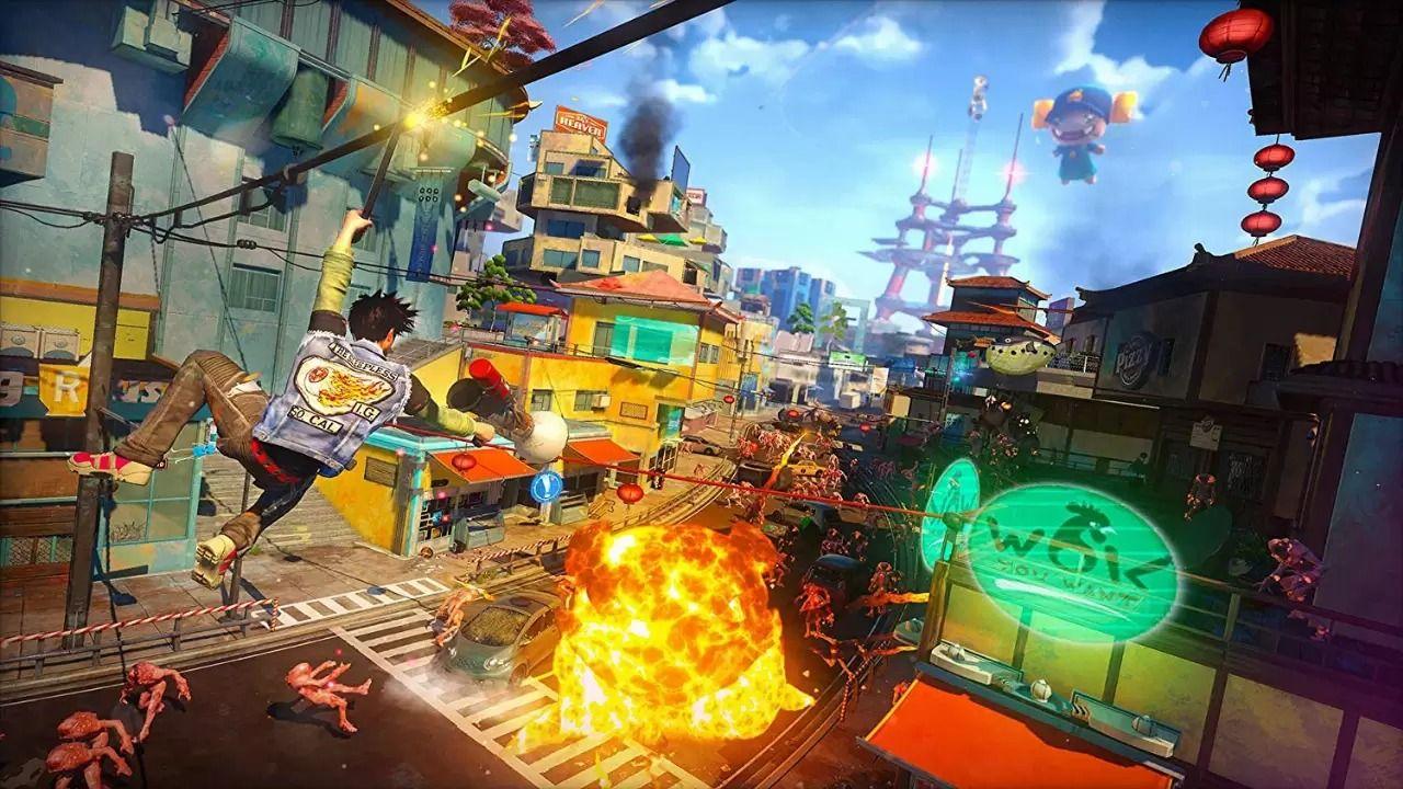 Купить Sunset Overdrive на ПК со скидкой – ключи игр дёшево в  интернет-магазине Rushbe