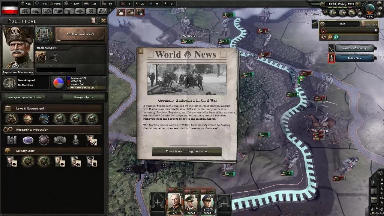 Купить Hearts of Iron IV: Waking the Tiger на ПК со скидкой – ключи игр  дёшево в интернет-магазине Rushbe