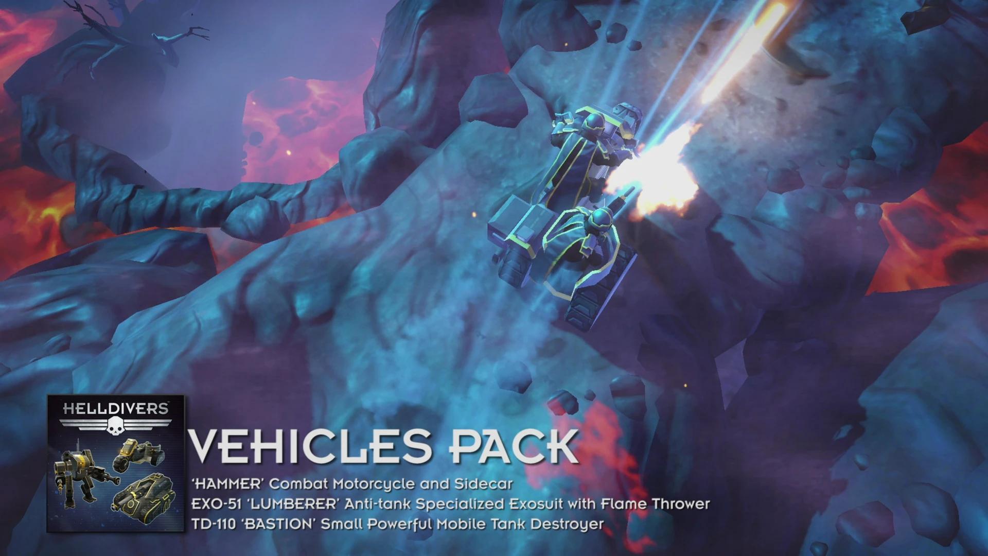 Купить HELLDIVERS — Vehicles Pack на ПК со скидкой – ключи игр дёшево в  интернет-магазине Rushbe