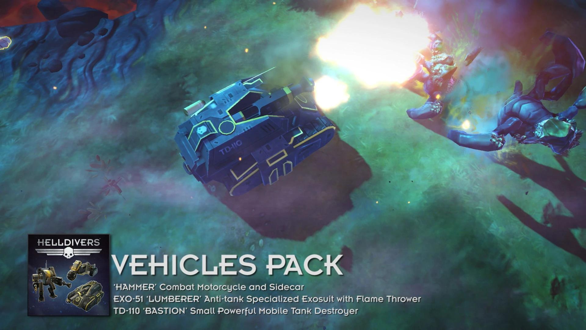 Купить HELLDIVERS — Vehicles Pack на ПК со скидкой – ключи игр дёшево в  интернет-магазине Rushbe