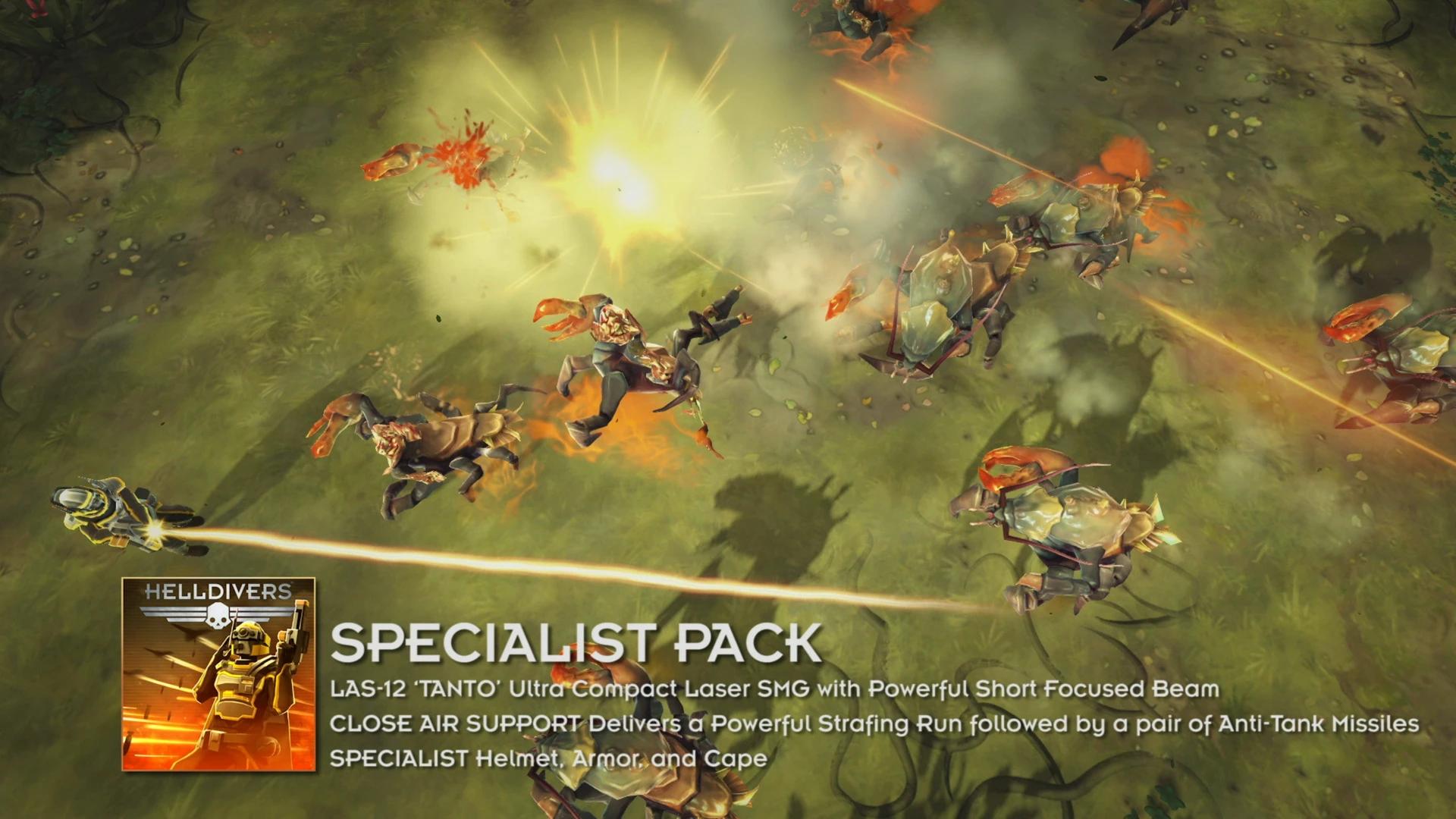 Купить HELLDIVERS — Specialist Pack на ПК со скидкой – ключи игр дёшево в  интернет-магазине Rushbe