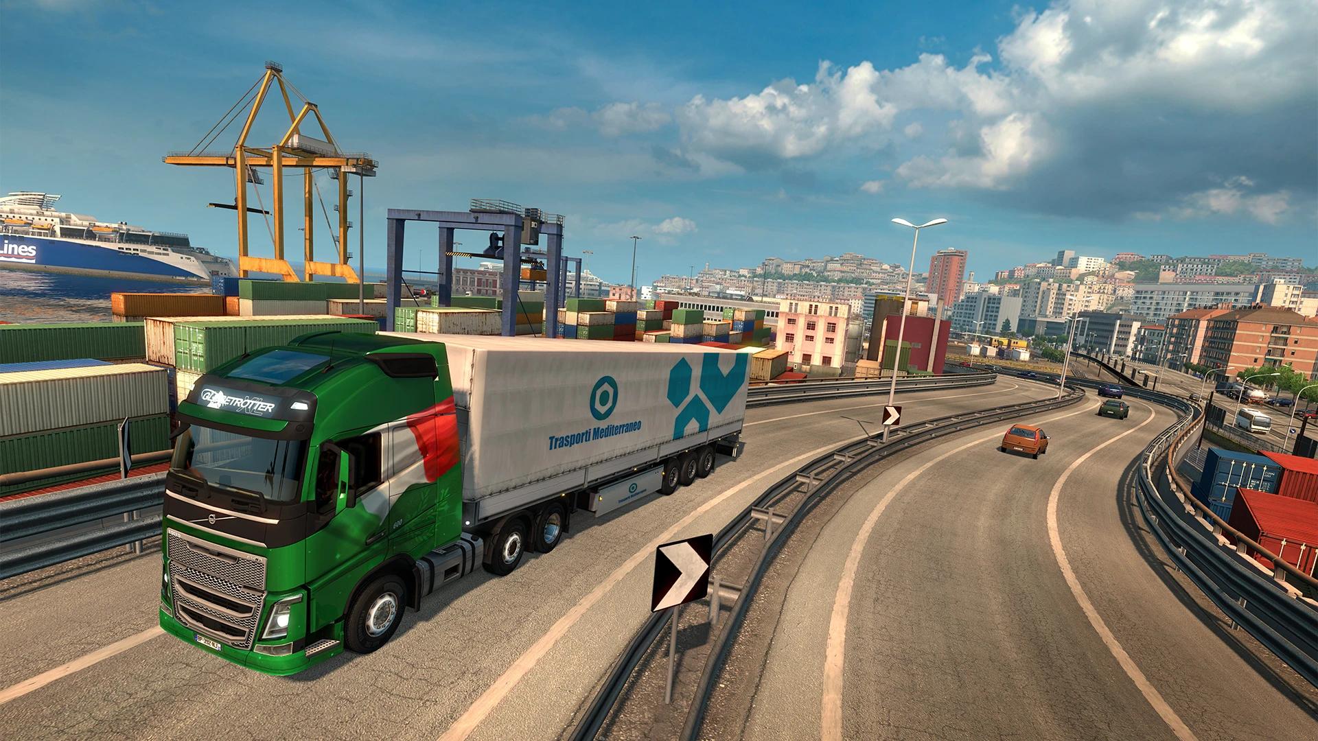 Купить Euro Truck Simulator 2 - Italia на ПК со скидкой – ключи игр дёшево в  интернет-магазине Rushbe