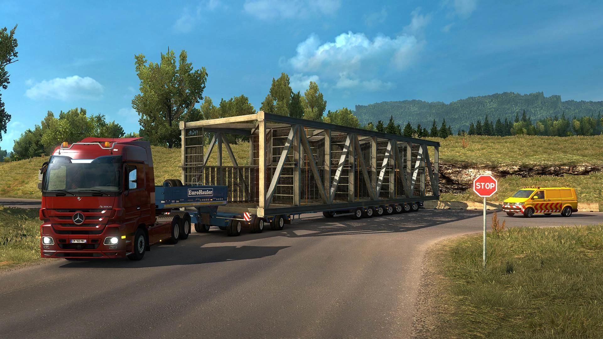 Купить Euro Truck Simulator 2 - Special Transport на ПК со скидкой – ключи  игр дёшево в интернет-магазине Rushbe