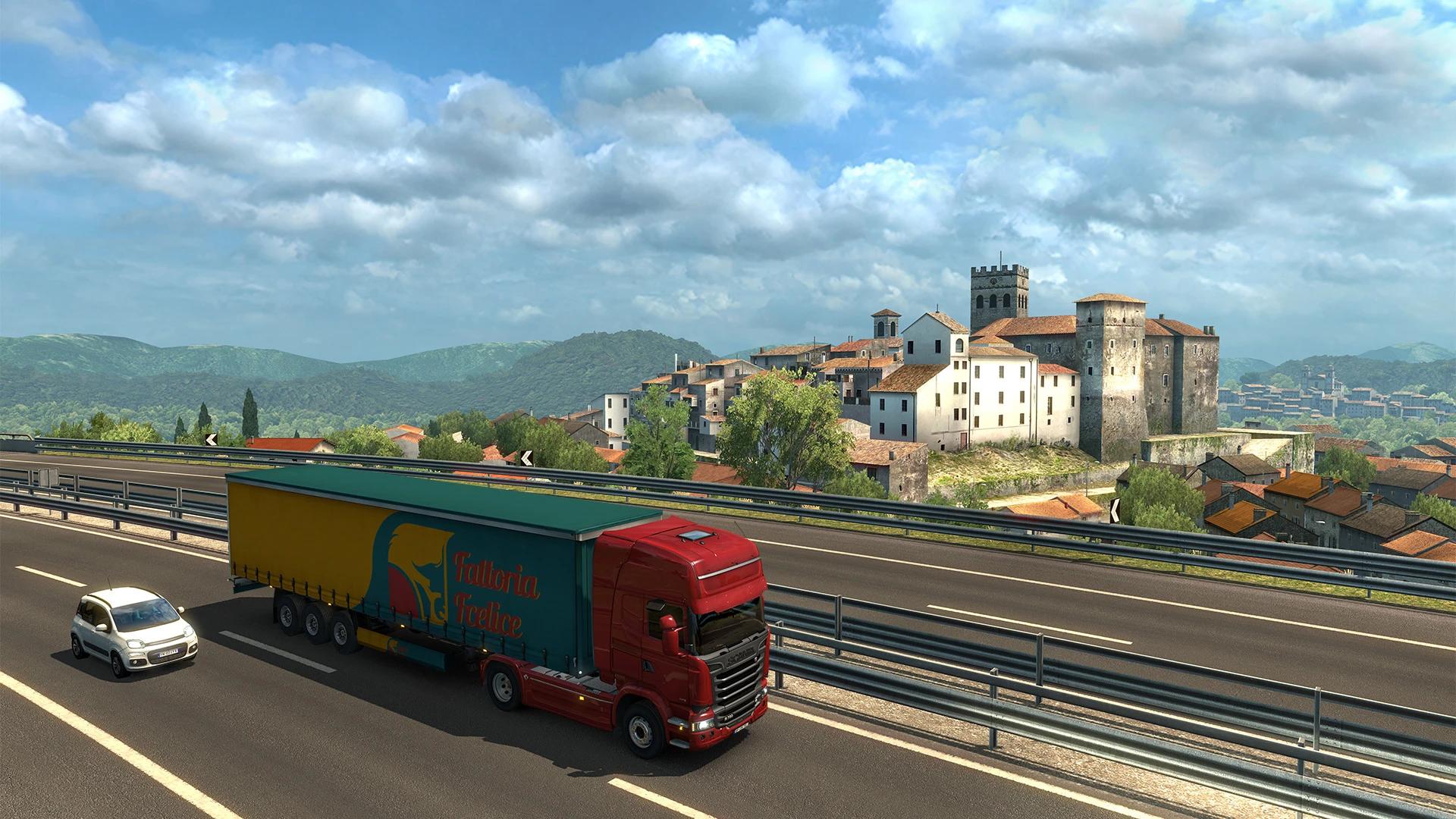 Купить Euro Truck Simulator 2 - Italia на ПК со скидкой – ключи игр дёшево  в интернет-магазине Rushbe