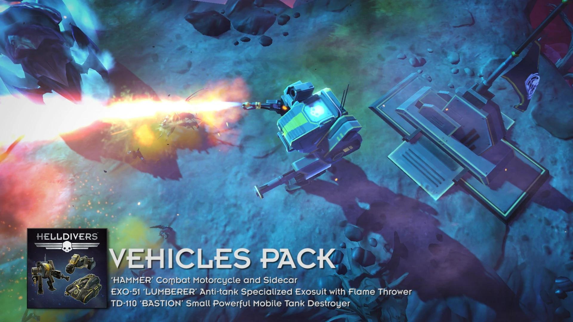 Купить HELLDIVERS — Vehicles Pack на ПК со скидкой – ключи игр дёшево в  интернет-магазине Rushbe