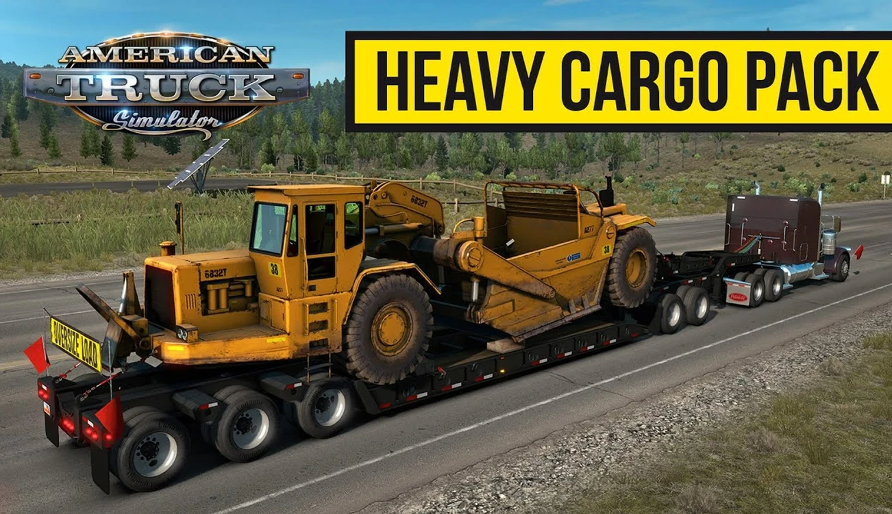 Купить American Truck Simulator - Heavy Cargo Pack на ПК со скидкой – ключи  игр дёшево в интернет-магазине Rushbe