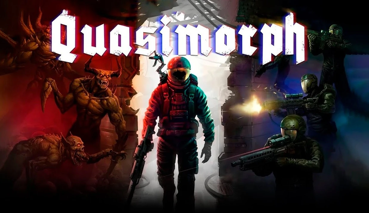 Quasimorph. Quasimorph игра. Quasimorph игра обложка. Мир quasimorph.